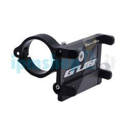 GUB - G-81 Holder - Supporto per cellulare interamente in alluminio - Nero - Vista 3/4 laterale destra