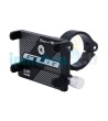 GUB - G-81 Holder - Supporto per cellulare interamente in alluminio - Nero - Vista 3/4 laterale sinistra