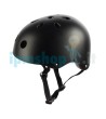 Casco ventilato nero per monopattino elettrico