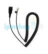 JABRA - QD Cord Coiled 8800-01-37 - Cavo telefonico a spirale