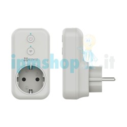 Ezviz | T31 - 16A - Multifunctional smart socket - Front and side view