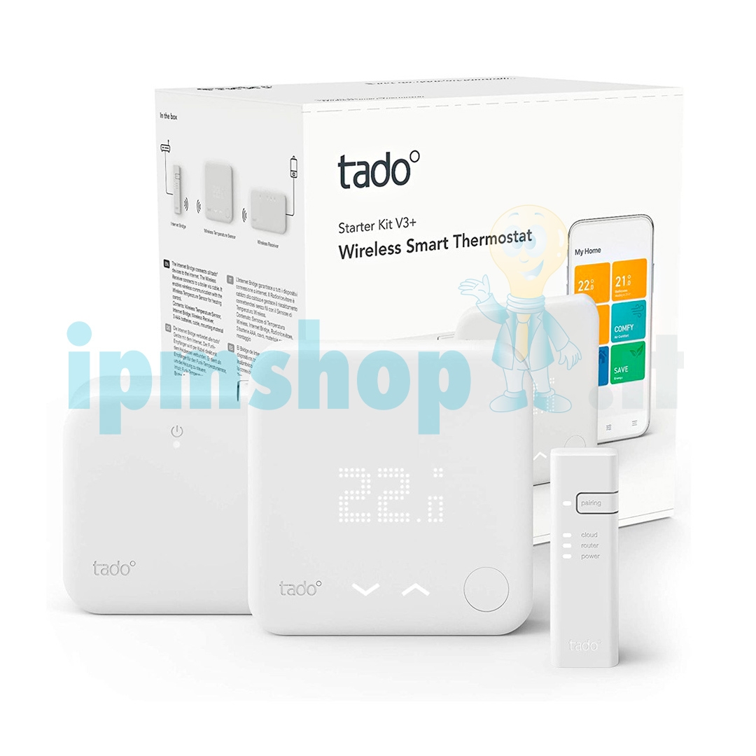 TADO° - Kit Base V3+ - Termostato intelligente wireless