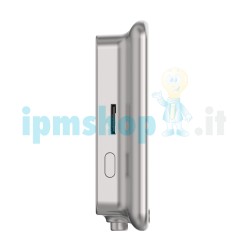 EZVIZ - DP2C - Wireless Peephole Doorbell - Stand - Left Side View