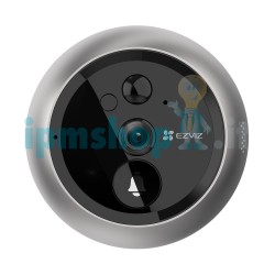 EZVIZ - DP2C - Wireless Peephole Doorbell - Peephole - Front View