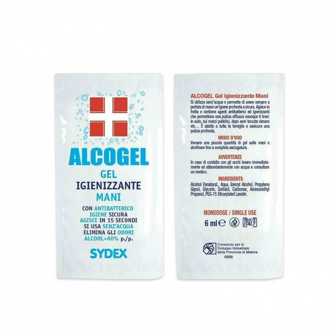 ALCOGEL - Hand sanitizing gel with alcohol