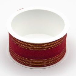 Colored decorative ribbons for gift packs