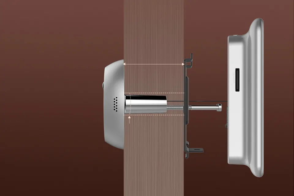 Spioncino digitale connesso per porta d'ingresso EZVIZ HP4 wifi