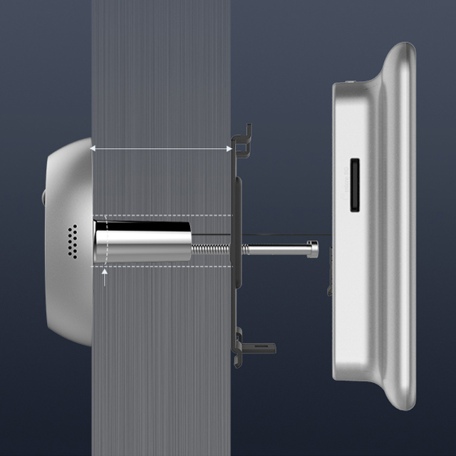 EZVIZ - DP2C - Montaggio porta