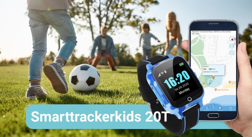 SmartTrackerKids 20T | Child Safety with a GPS Watch