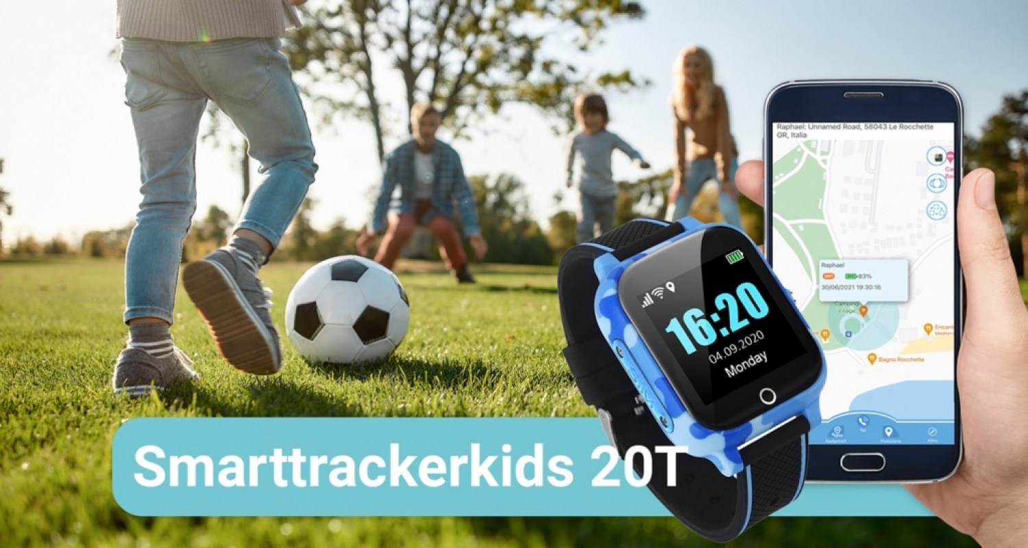 SmartTrackerKids 20T | Child Safety with a GPS Watch