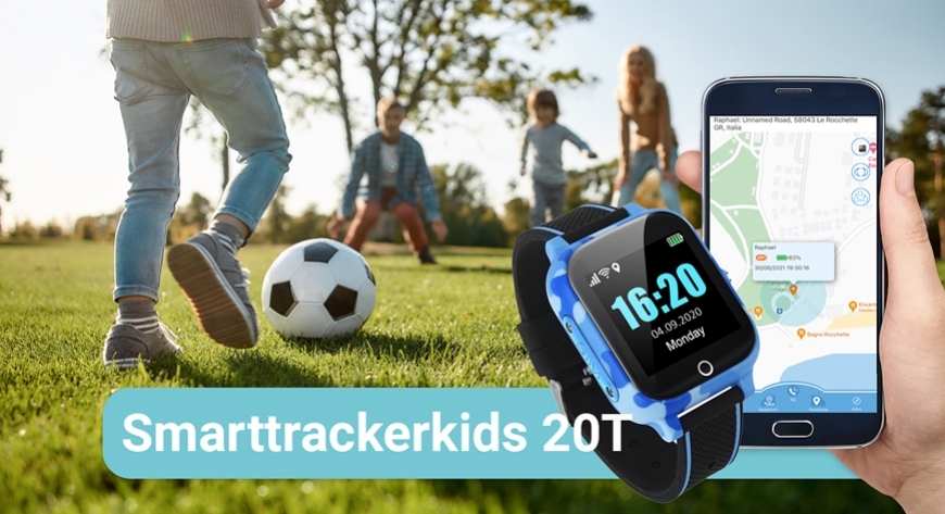 Controllo bambini a distanza facile con Smarttackerkids 20T